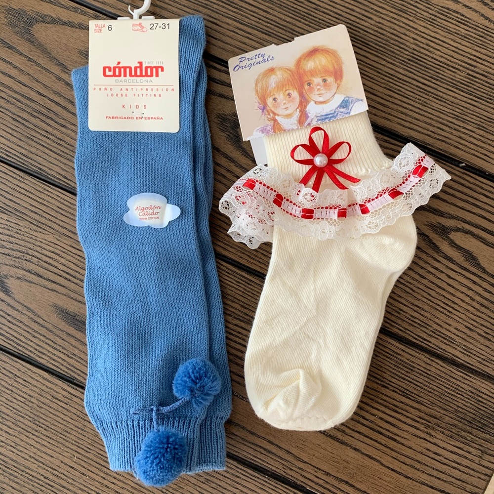 Girls cotton socks